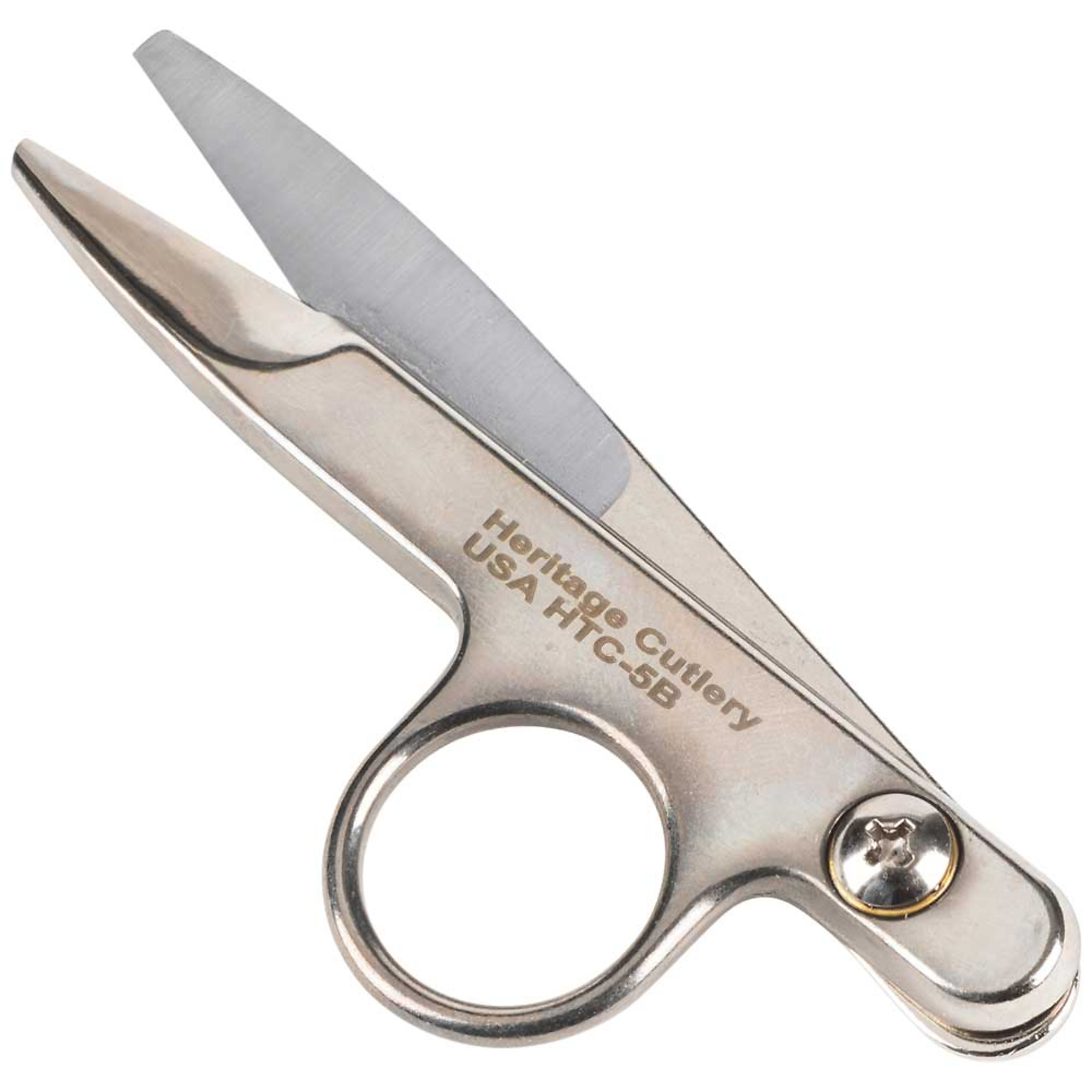 Klein Tools, Threadclip, Blunt Tips, 4-1/2in., Blade Size 1.38 in, Tool Length 4.5 in, Model# GHTC5B